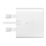 Samsung 25W PD Wall Charger Adapter with USB-C to USB-C Cable White