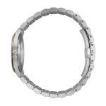 Gucci G-Timeless Slim watch with silver dial and small seconds sub-dial