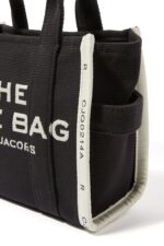 Marc Jacobs Mini Traveler Jacquard Tote Bag – Black