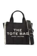 Marc Jacobs Mini Traveler Jacquard Tote Bag – Black