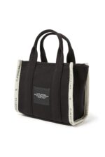 Marc Jacobs Mini Traveler Jacquard Tote Bag – Black