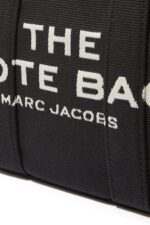 Marc Jacobs Mini Traveler Jacquard Tote Bag – Black