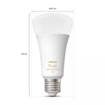 Philips Hue White Ambiance A67 E27 1600 Lumen Smart Bulb Model 929002471901