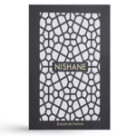Nishane Hacivat 100ml Eau De Parfum bottle with elegant white and gold packaging