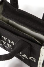 Marc Jacobs Mini Traveler Jacquard Tote Bag – Black