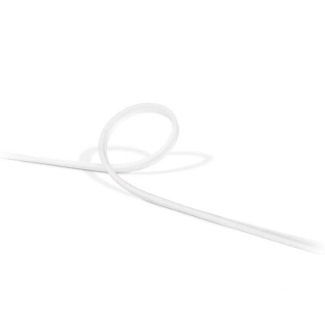 Philips Hue 5-metre outdoor light strip installed along a garden fence