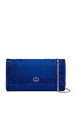 Gianvito Rossi Rania Clutch Bag – Bright Blue