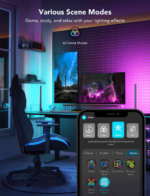 Govee Smart Gaming Light Bar H6047 with RGBIC Multicolour effects and Smart Dial Controller