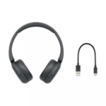 Sony WH-CH520 Black Wireless On-Ear Headphones with Microphone