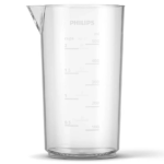 Philips 1200W black hand blender with chopper and spiralizer attachments