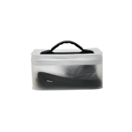 Black Voya Travel Compact Bidet Sprayer with 2.3 liter water tank and hose.