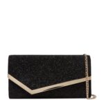 Jimmy Choo Emmie Clutch – Black