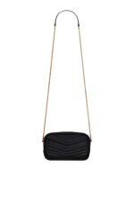 Saint Laurent Lou Mini Chain Bag – Black