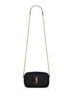 Saint Laurent Lou Mini Chain Bag – Black