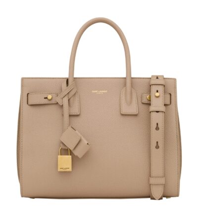 Saint Laurent Sac de Jour Baby Bag – Beige, Black, Red