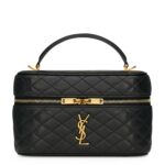 Saint Laurent Gaby Lambskin Vanity Bag