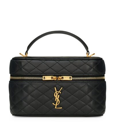 Saint Laurent Gaby Lambskin Vanity Bag