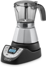 Delonghi Moka Alicia Plus electric coffee maker with digital display