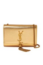 Saint Laurent Small Kate Chain Bag With Tassel – Gold