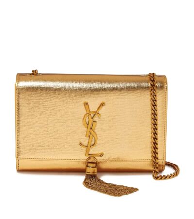 Saint Laurent Small Kate Chain Bag With Tassel – Gold