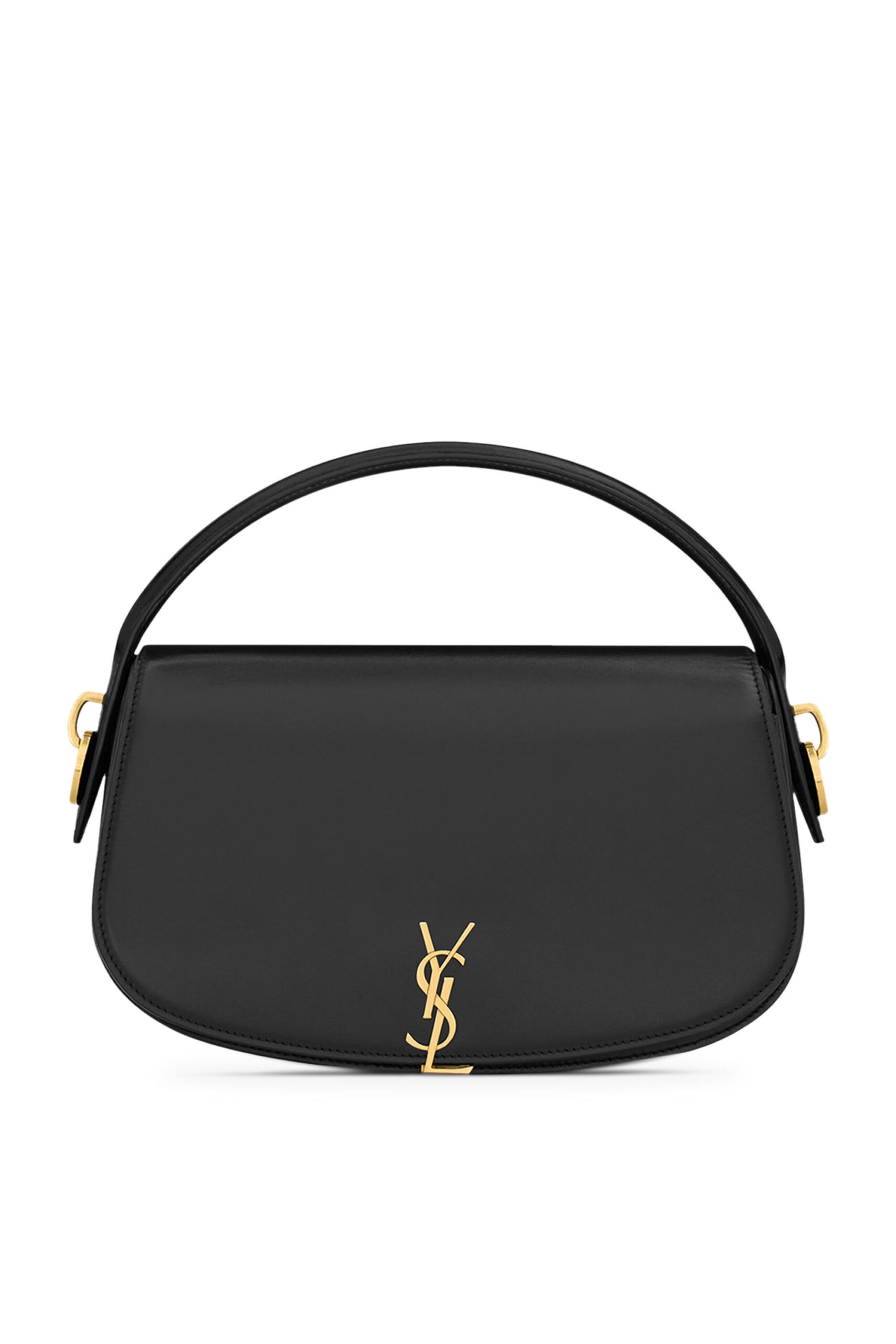 Saint-Laurent-Mini-Voltaire-Black-Shoulder-Bag Saint Laurent Mini Voltaire Box Leather Shoulder Bag – Black