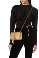 Saint Laurent Small Kate Chain Bag With Tassel – Gold