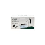 Black Voya Travel Compact Bidet Sprayer with 2.3 liter water tank and hose.