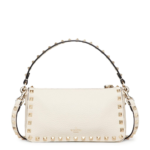 Valentino Garavani Rockstud Small Shoulder Bag Neutral