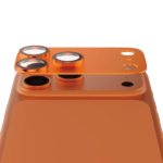 PanzerGlass Fender Camera Lens Protector in Orange for iPhone 17 Pro
