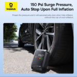 Baseus 4-in-1 Emergency Car Jump Starter and Air Pump Black