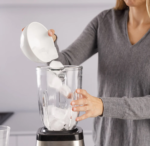 Wansa BL9721-CB 1000W blender with glass jar and stainless steel base