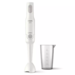Philips 650W hand blender with ProMix triangular blending head and white handle
