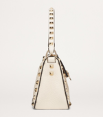 Valentino Garavani Rockstud Small Shoulder Bag Neutral