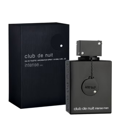 Black studded bottle of Armaf Club De Nuit Intense Man 105ml EDT