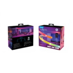 Govee 10m RGBIC Wi-Fi LED strip lights showing multiple colors on one strand