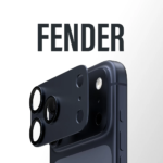 Deep Blue PanzerGlass Fender Camera Protector for iPhone 17 Pro