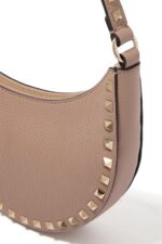 Valentino Rockstud Mini Pink Designer Handbag with Stud Details