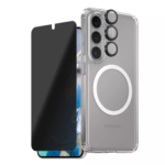 Panzer 3-in-1 Privacy Protection Bundle for Samsung S25+ showing case and screen protector