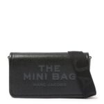 Marc Jacobs Leather Mini Bag Black with Adjustable Strap