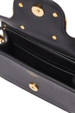 Black Valentino Garavani Locò Small Shoulder Bag with VLogo Hardware