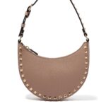 Valentino Rockstud Mini Pink Designer Handbag with Stud Details