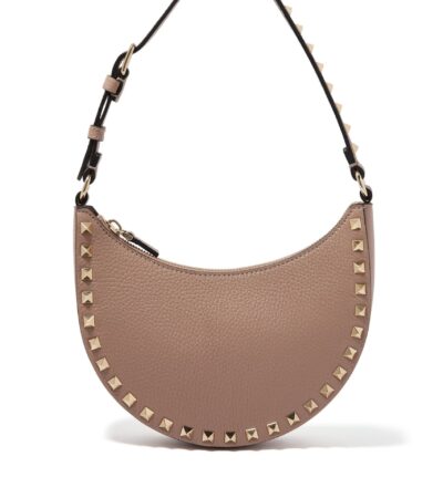 Valentino Rockstud Mini Pink Designer Handbag with Stud Details