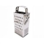 Geor 23cm four-sided zinc alloy food grater for kitchen use
