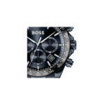 Hugo Boss Hero 2.0 men's watch in blue ionic-plated stainless steel with black bezel