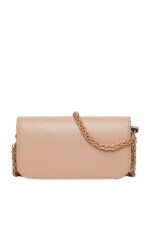 Valentino Loco Crystal Shoulder Bag Beige with Crystal VLogo