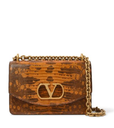 Multicolour Valentino Garavani Vain Small Shoulder Bag with Structured Design