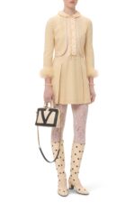 Valentino Viva Superstar Nappa Leather Handbag White with VLogo