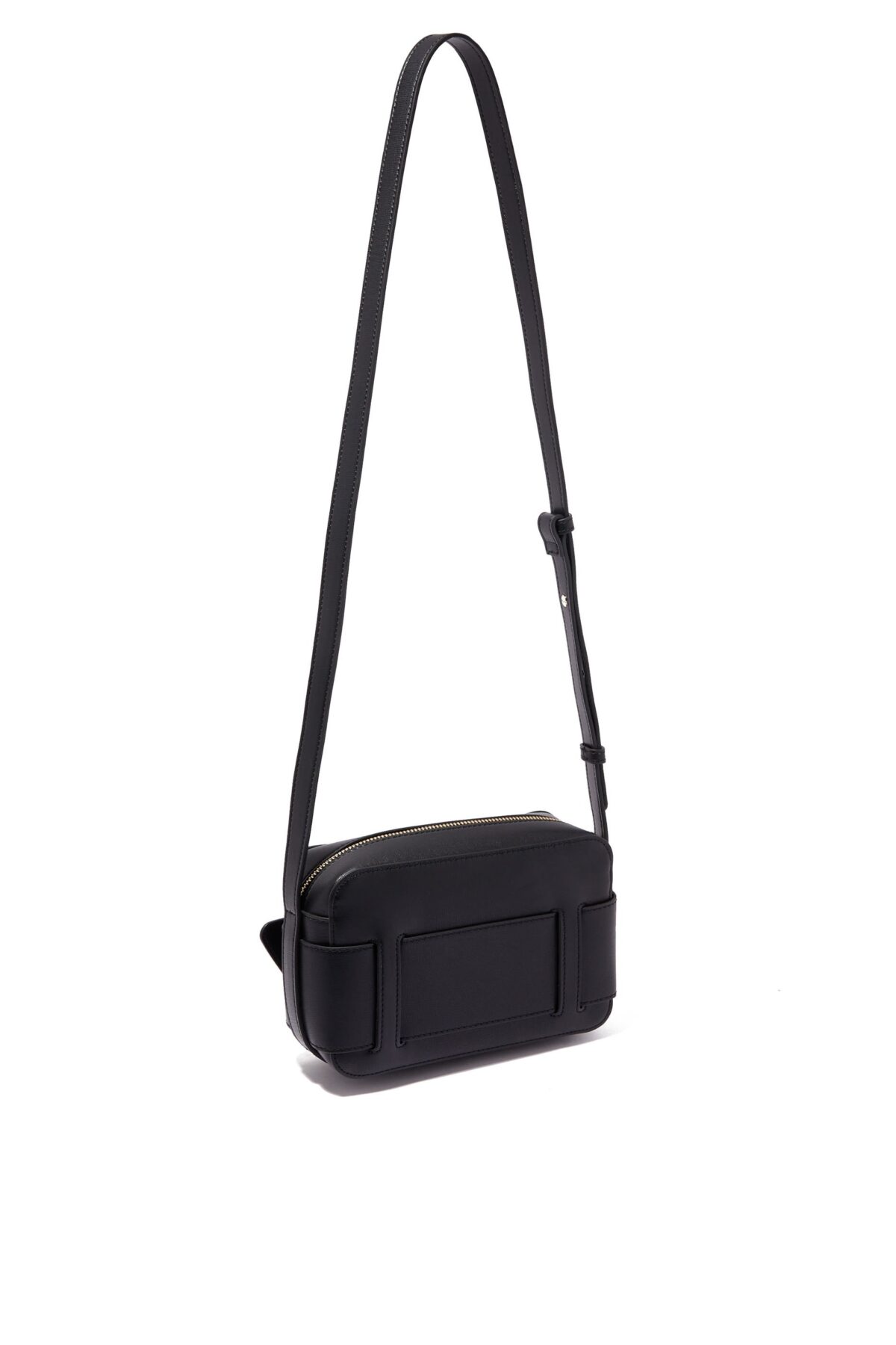 Armani Exchange black logo plaque crossbody bag for women