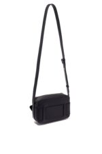 Armani Exchange black logo plaque crossbody bag for women