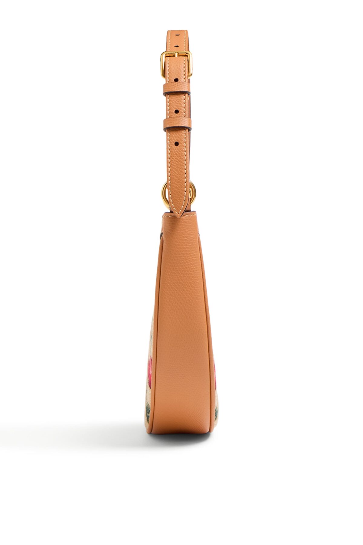 Valentino VLogo Mini Hobo Bag Raffia Cherryfic Multi Colour